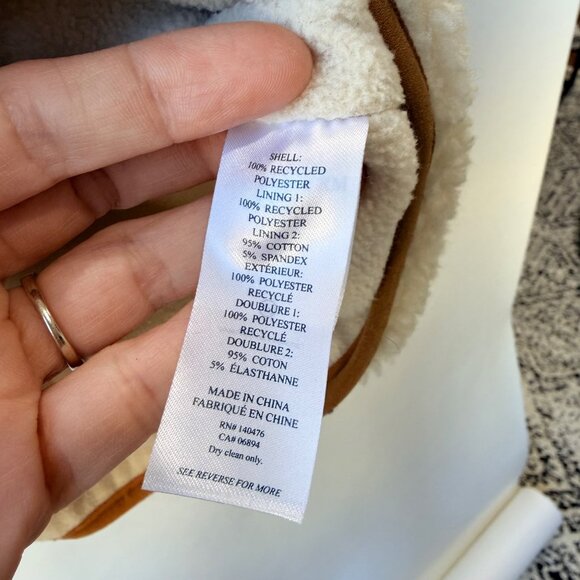 Faherty Ashbury Fleece Full-Zip Jacket – Size L - Picture 9 of 11